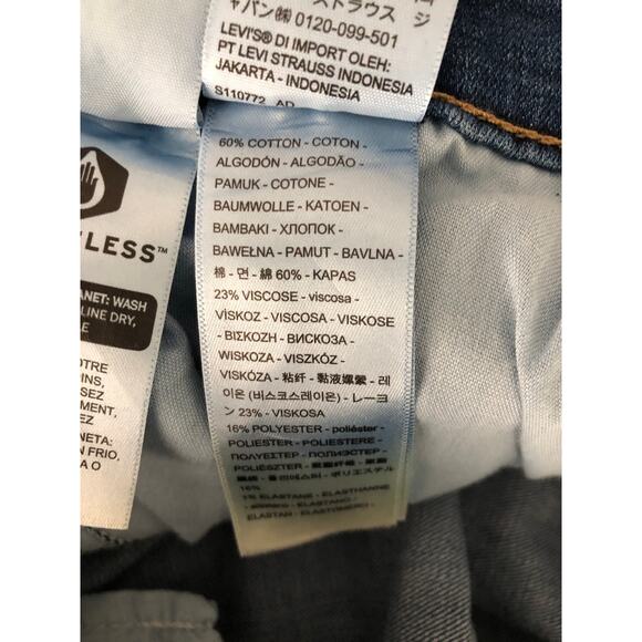 Levi's Women's Size 20W 711 Skinny Jeans NEW - Picture 6 of 11